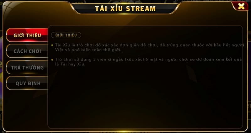 Tài xỉu livestream Go88: Bùng nổ với siêu phẩm hấp dẫn 2026 2 Giới thiệu tổng quan về game Tài xỉu livestream